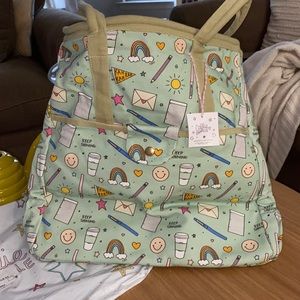 Callie Danielle School Doodles Tote *Brand New* Back to School
